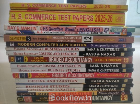 All school textbooks of commerce (17 books)