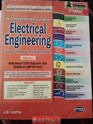 An Integrated Course in Electrical Engineering JB