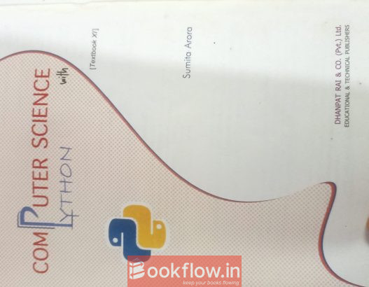 computer science with python(Sumita Arora)