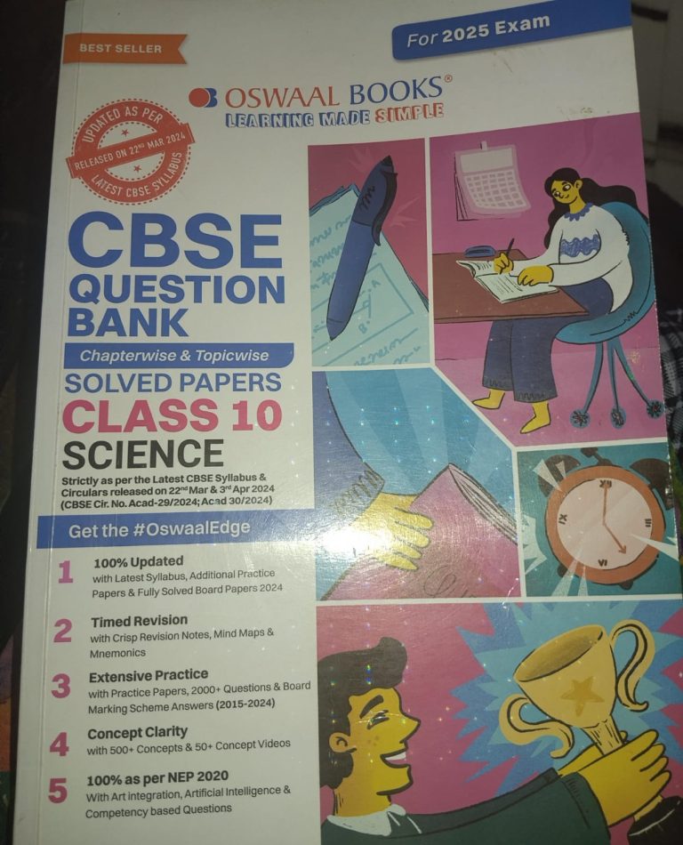 CBSE Class 10th Question Bank of Oswaal 2025