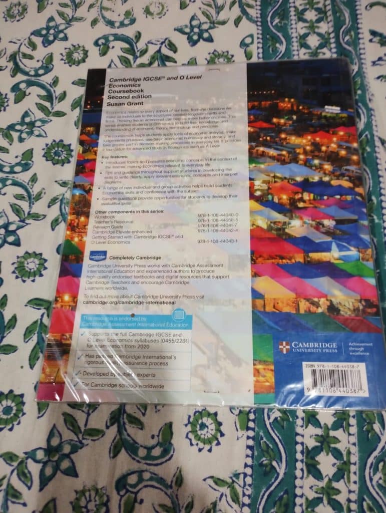 Cambridge IGCSE and O level Economics photo 2