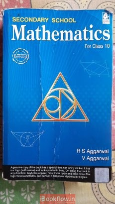 Secondary School Maths for Class 10 R S Aggarwal