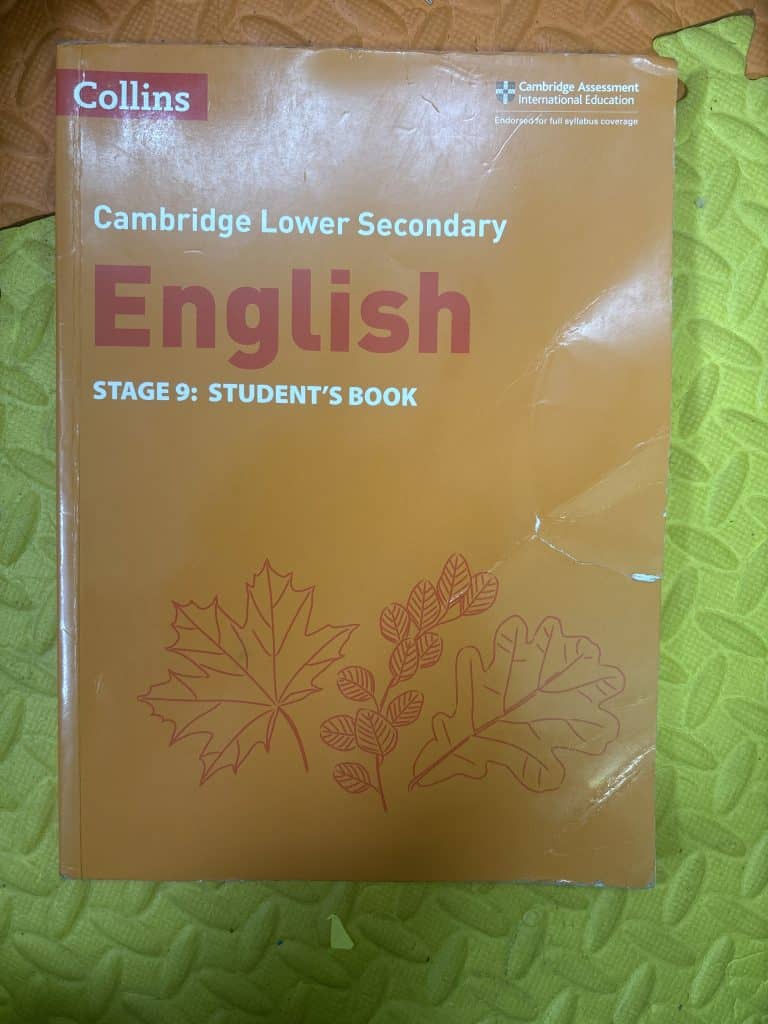 Cambridge Lower Secondary English stage 9