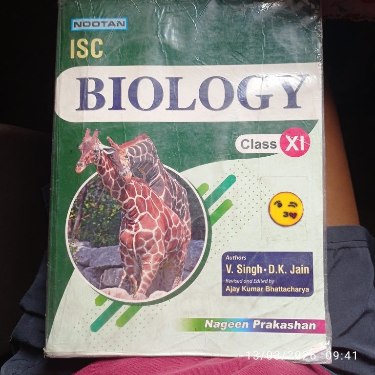 ISC Biology class 11th