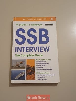 SSB Interview (Dr (Cdr) N K Natarajan)