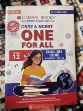Oswaal CBSE & NCERT One for All Class 12 English