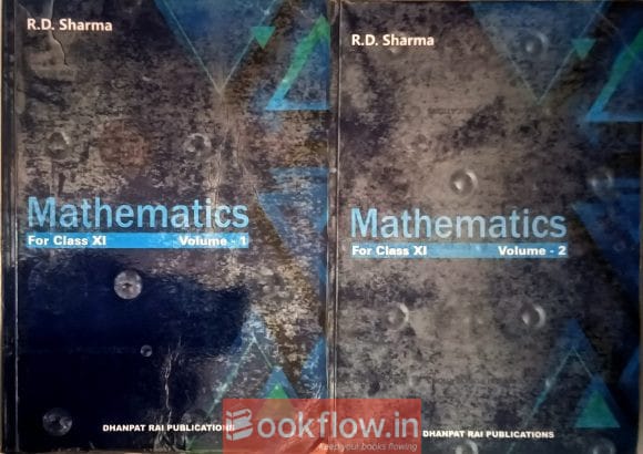 RD Sharma Class 11 Maths Vol 1 & 2 for JEE/CET