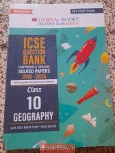 ICSE question Bank Class 10th geography