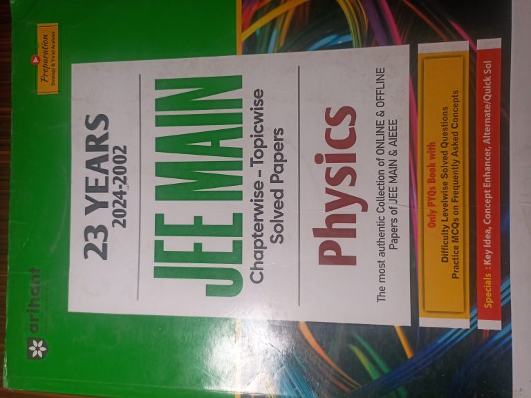 Arihant past 23 years JEE mains physics pyqs