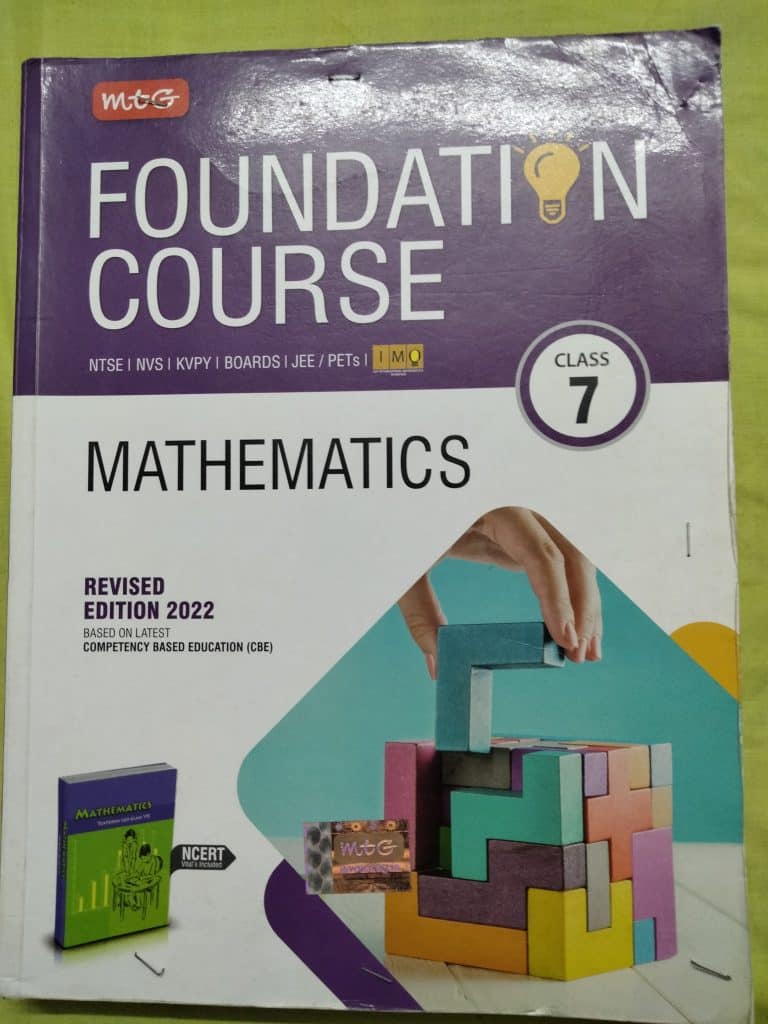 Foundation Course, Class 7, Mathematics ,NCERT