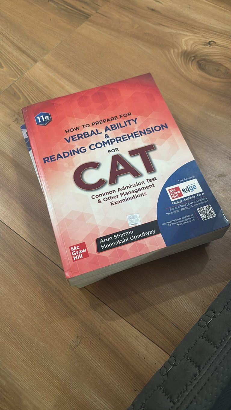 CAT 2025 books – Set of 4 LR – DI – VARC – QA