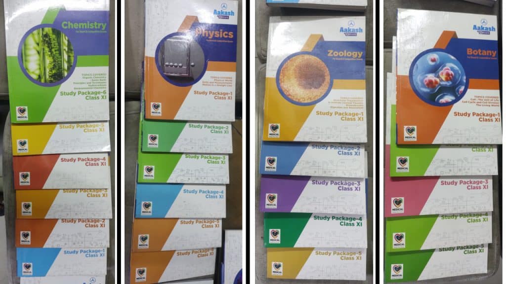 Aakash NEET Preparation Complete Book Set