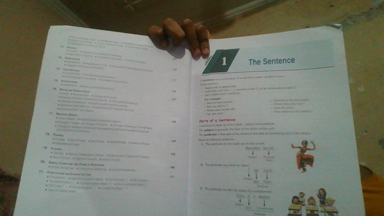 Class 7 grammer book