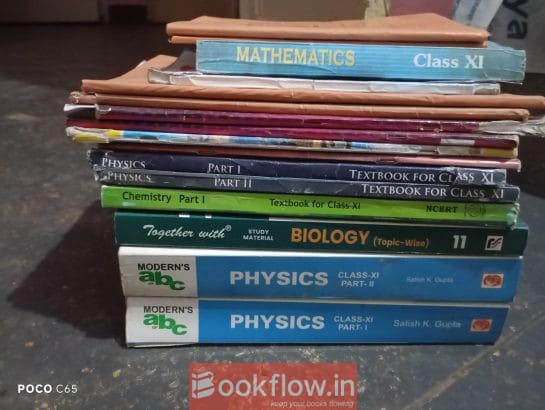 Class 11 all science textbooks