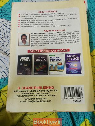 Modern Physics – R. Murugeshan (Revised Edition) |