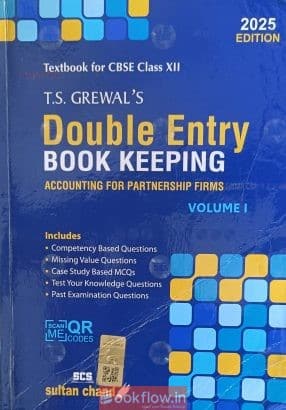 T.S. Grewal Double Entry Book Keeping – Class 12