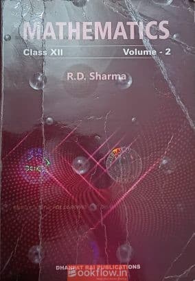 RD Sharma Mathematics class 12th volume 2