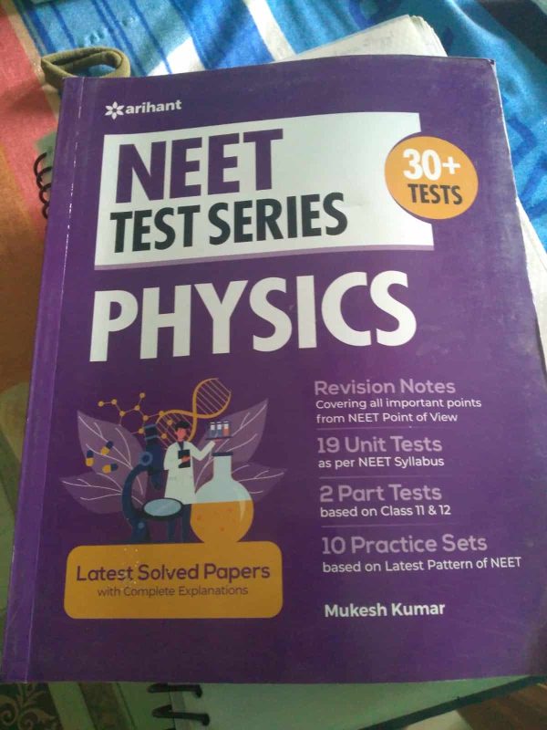 NEET Test Series Physics by Mukesh Kumar