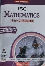 ISC Mathematics Book 2