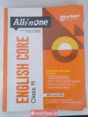 Class 11 English NCERT + Reference Book Combo
