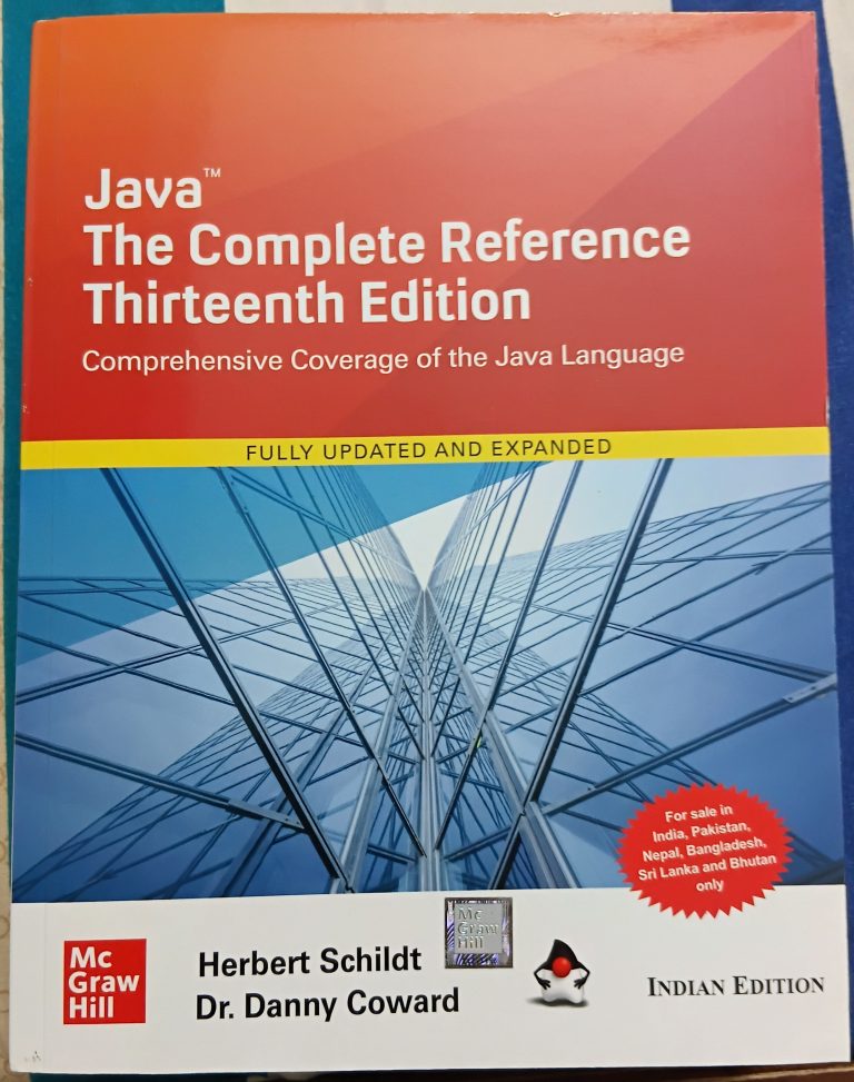 Java The Complete Reference Thirteenth Edition