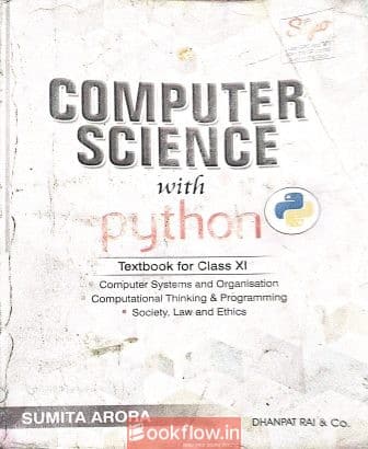 Class 11 Computer Science (Python) – Sumita Arora