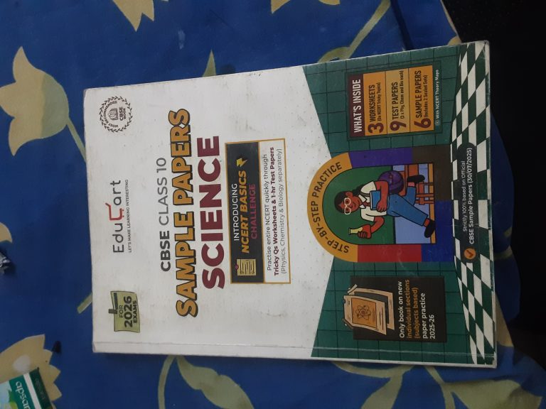 Educart Cbse Class 10 Sample Papers Science