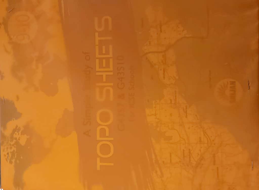 A simple study of topo sheets G433S7 and G43S10