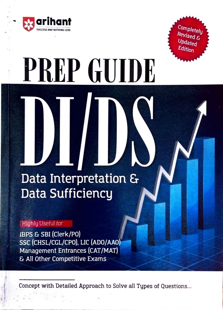Arihant Data Interpretation & Sufficiency Book | C