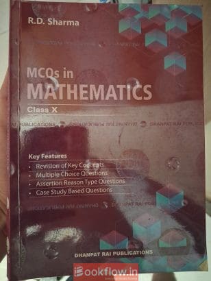 MCQ in mathematics- Class 10th, RD sharma