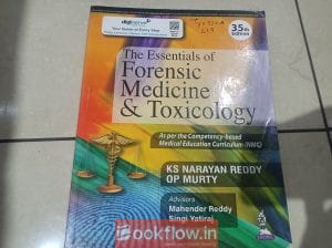The essential of forensic medicine and toxicology