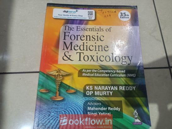 The essential of forensic medicine and toxicology