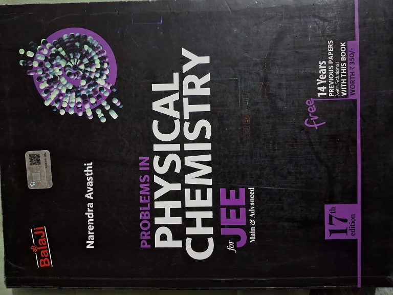 Problems in Physical Chemistry for JEE (Main & Adv