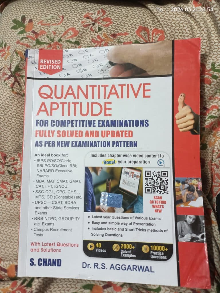 Quantitative aptitude /dr agarwal