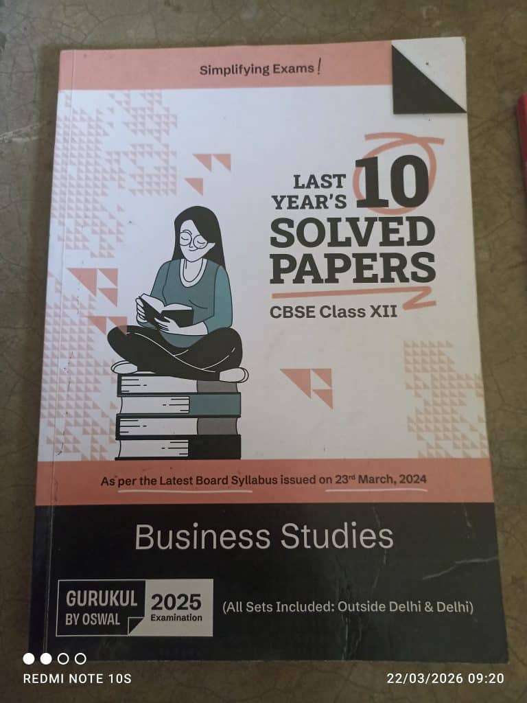 Oswal CBSE business studies