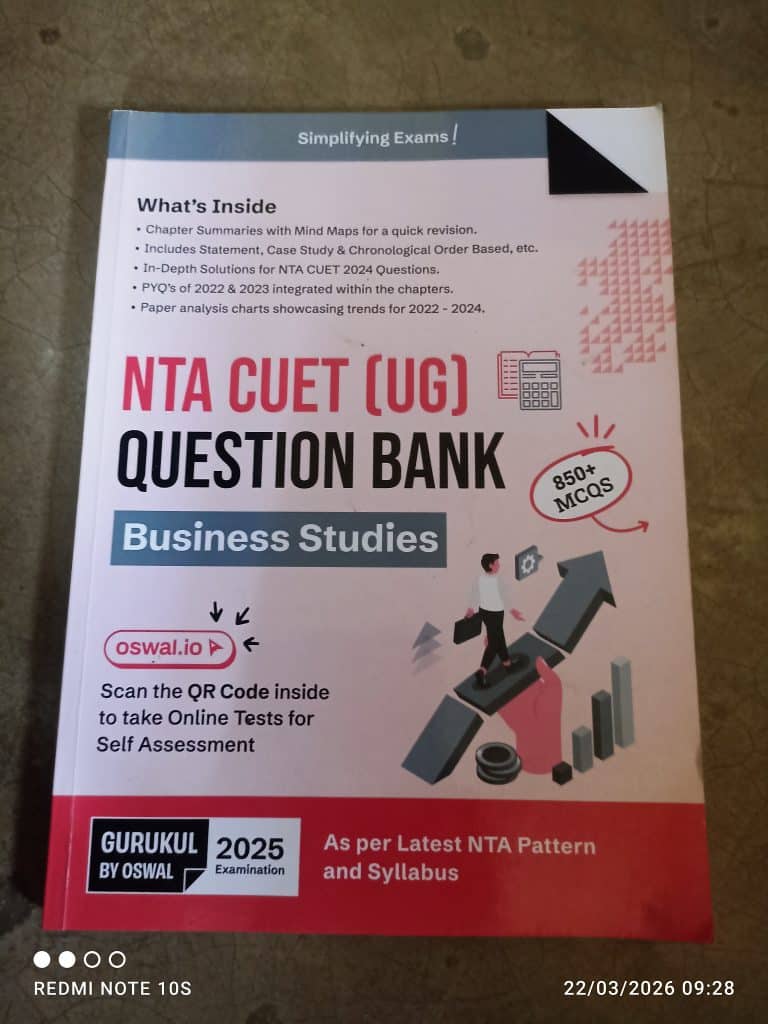 Nta CUET (Ug) Question Bank