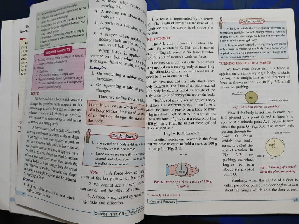 ICSE Concise Physics for Class 8 photo 3