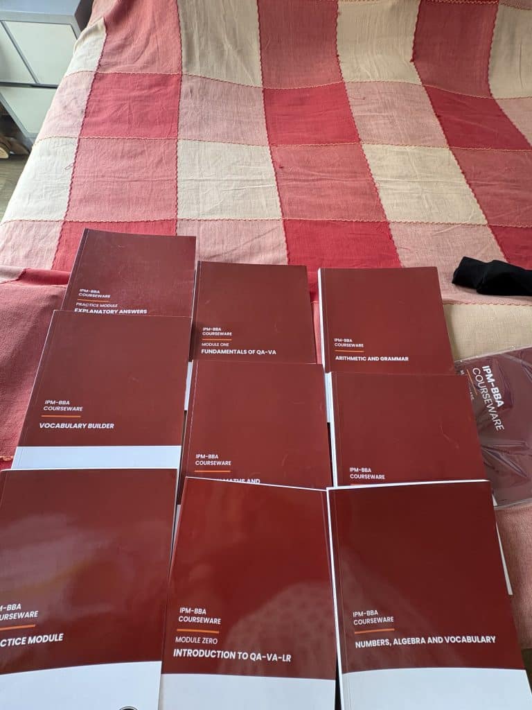 Entrance exam books for graduate level management
