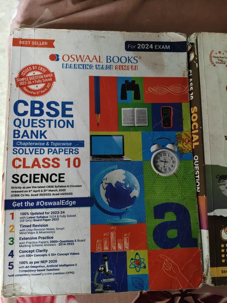 Oswaal science question bank class 10