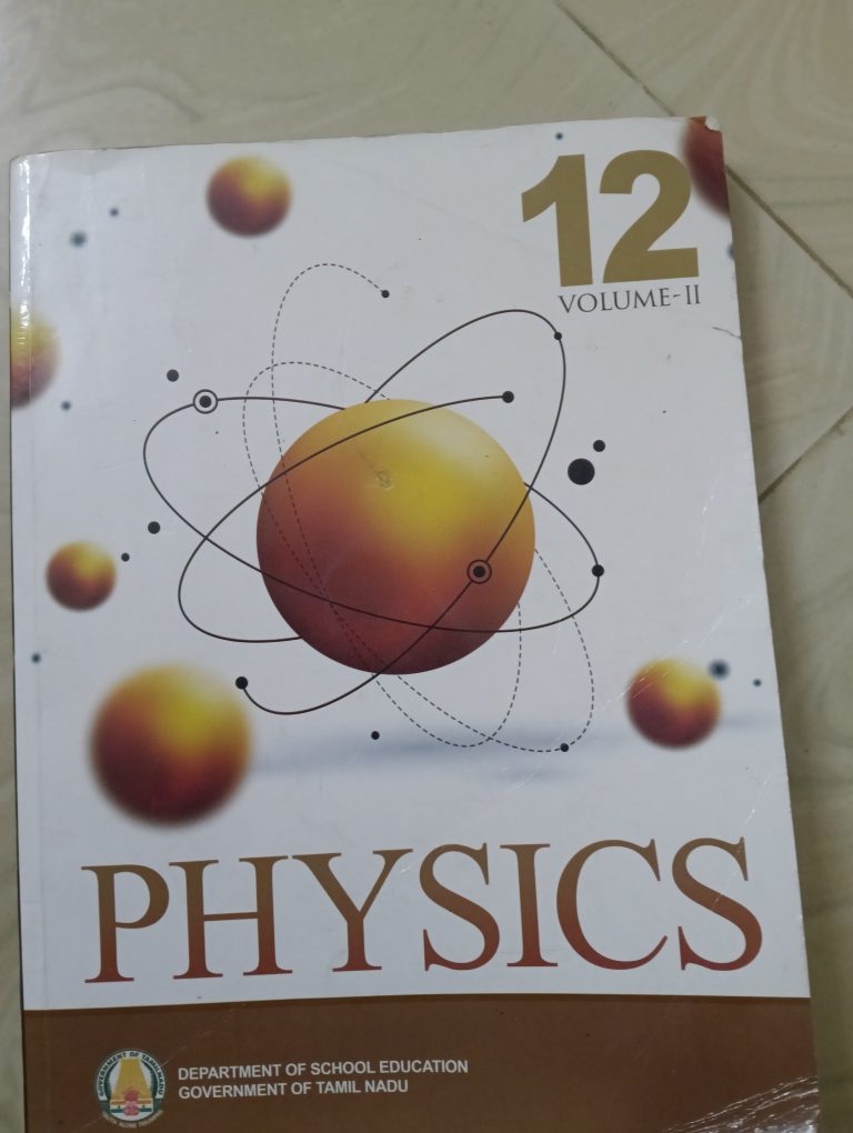 12th Std Tn Board Books