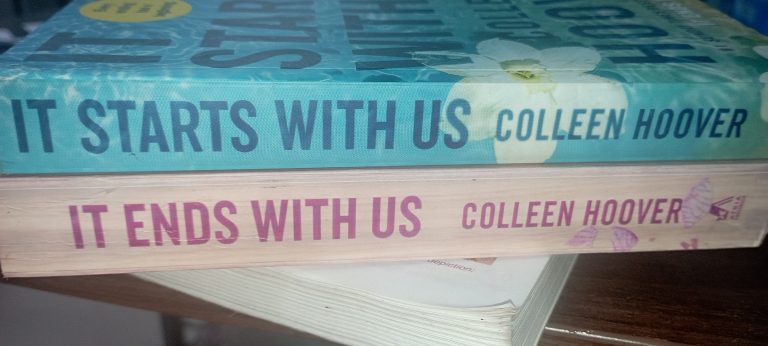It ends with us and It starts with us