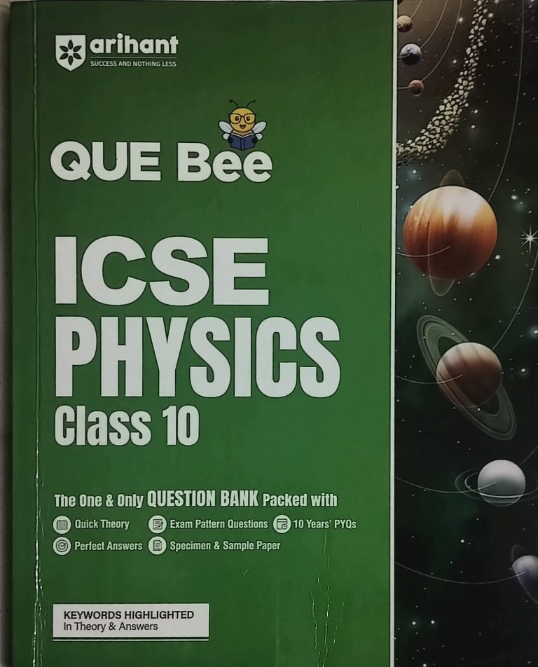 Arihant ICSE Physics Class 10