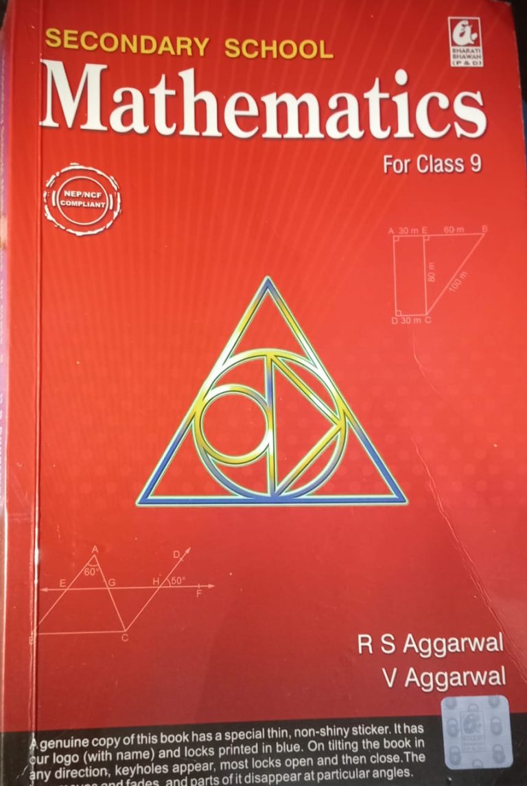 Mathematics AGGARWAL BOOK