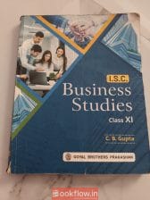 ISC BUSINESS STUDIES CLASS Xl CB Gupta