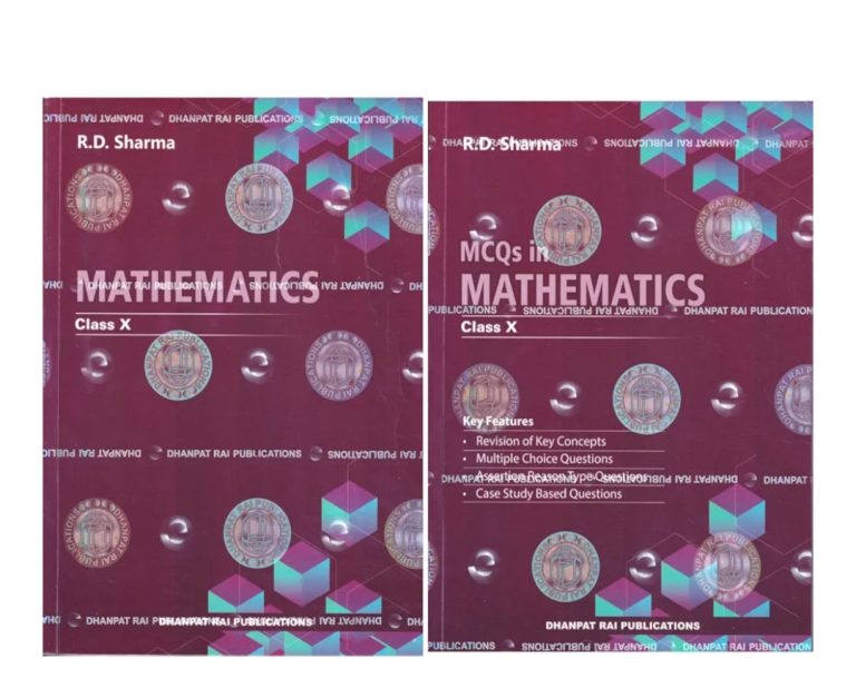 Rd sharma mathematics for class X with mcq book
