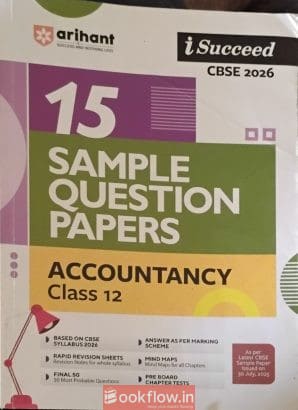 15 Sample Question Papers Accountancy Class 12