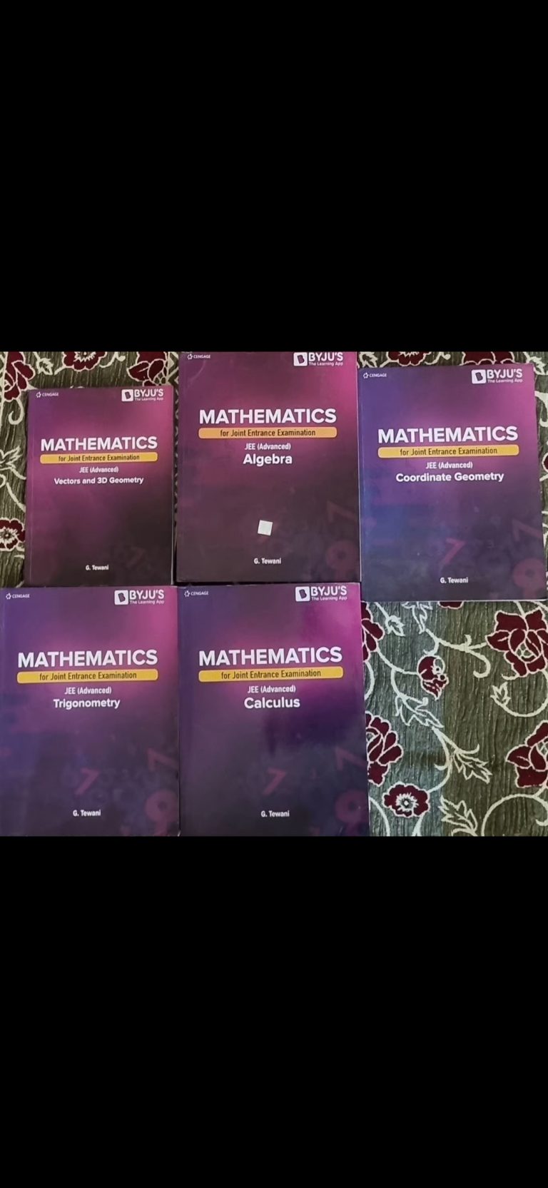 “JEE Advanced BYJU’S/Cengage Complete PCM Set (18
