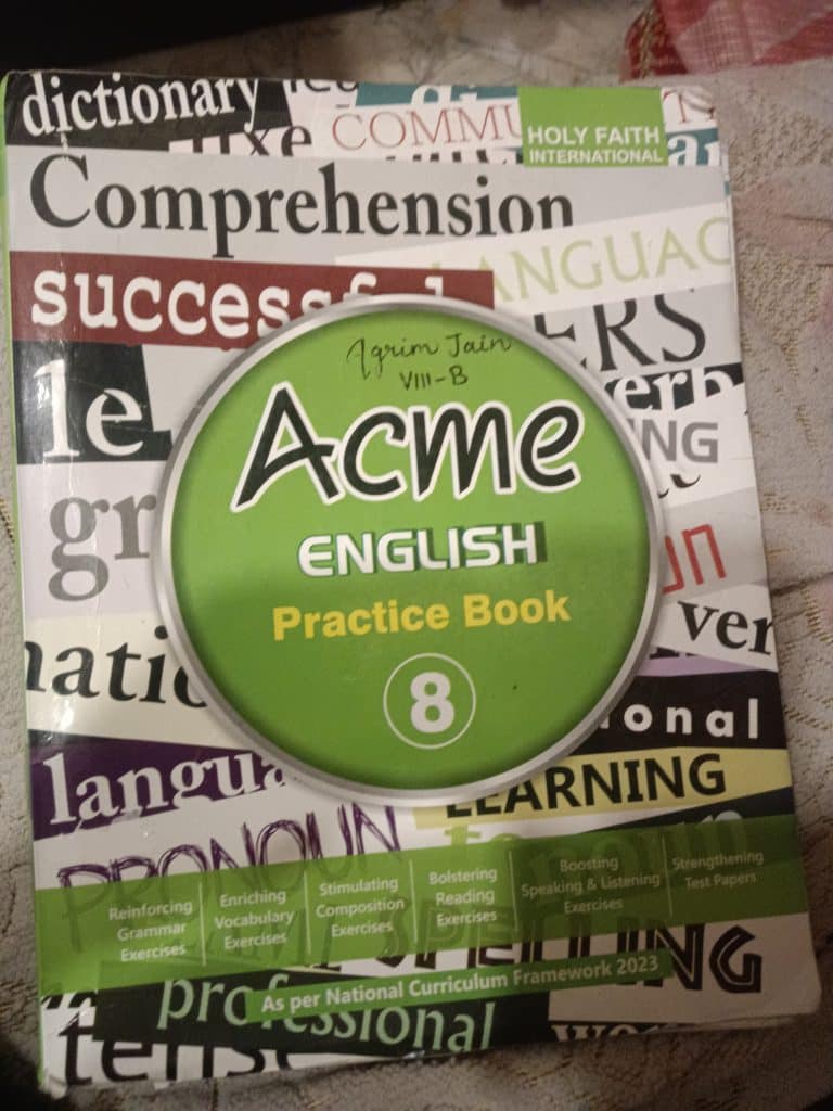 Acme English practice book