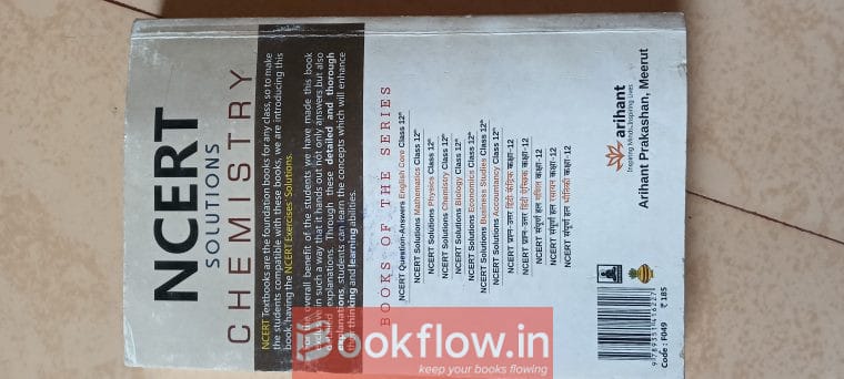 NCERT solutions of Chemistry for class 12 th
