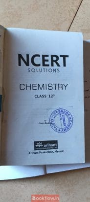 NCERT solutions of Chemistry for class 12 th
